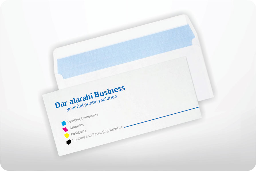 Envelope Size DL Envelope (11x22 cm), 100gsm