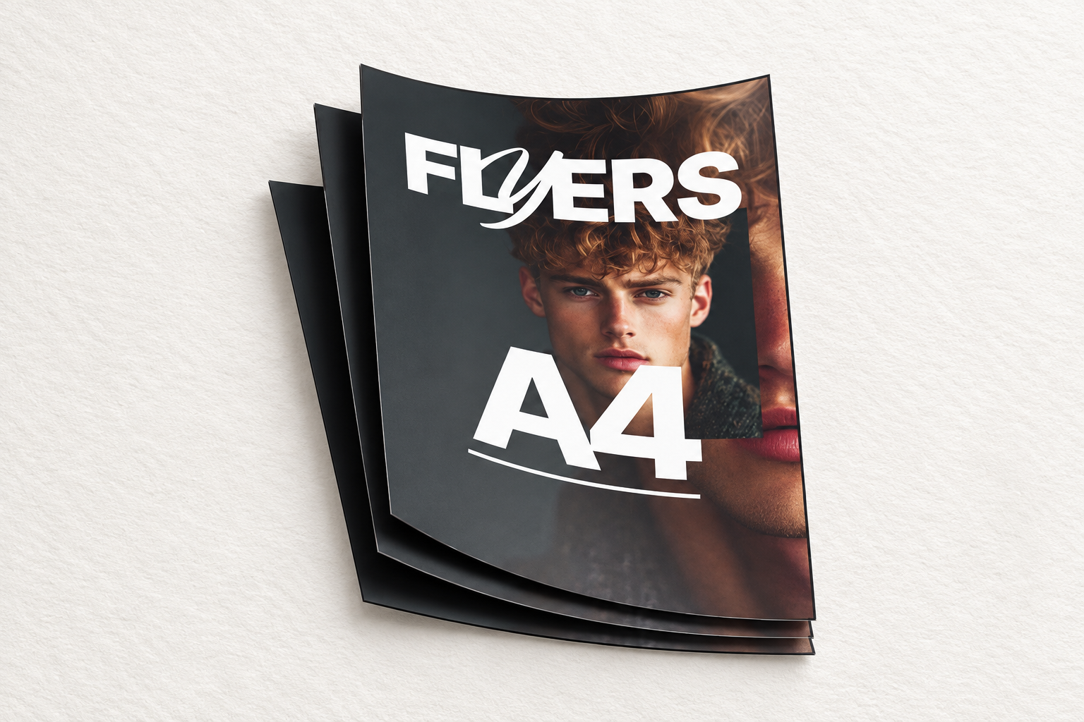 Flyer, size A4 (29.7cm × 21 cm) art paper, 170 gsm.
