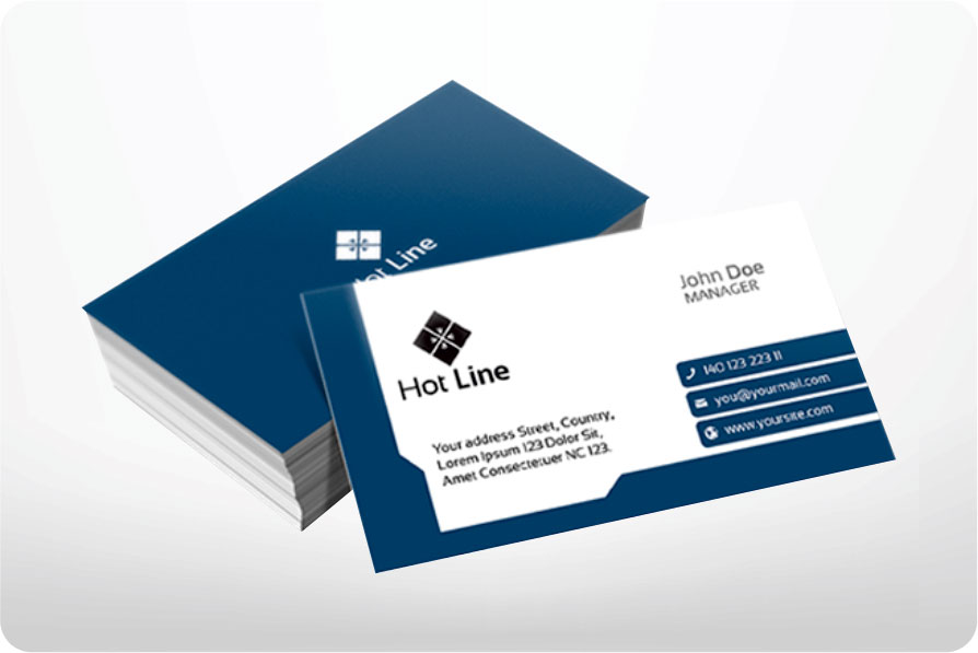 Business Card Matt Laminated 350 gsm