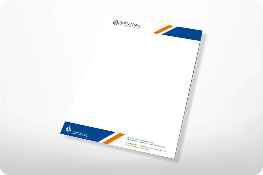 Letterhead Size A4 (29.7cm×21 cm) (Wood Free paper 100gsm)