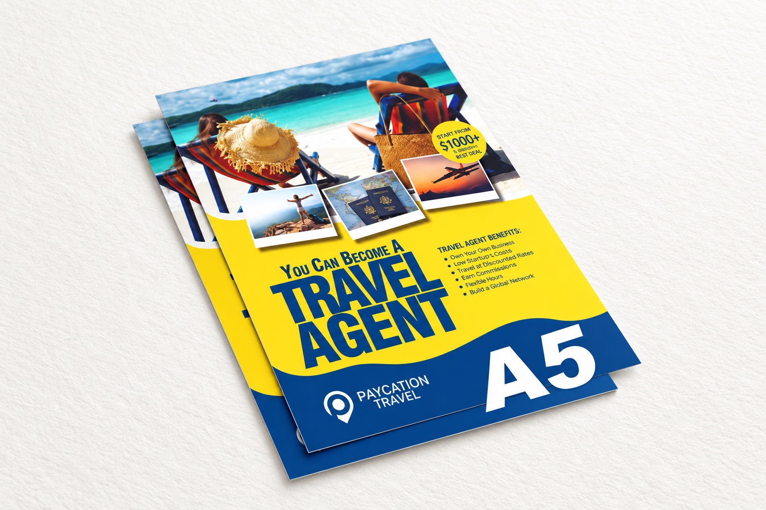 Flyer, size A5 (14.8 cm×21 cm), Art paper, 170 gsm